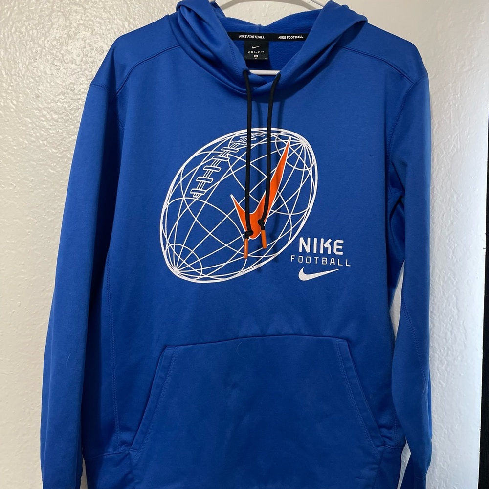 Nike Foot Ball Dry Fit Pullover Sweat shirt size M